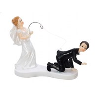 Fig. Newly-Weds with Fishing Rod 13 cm