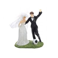 Fig. Newly-Weds with Soccer Ball 14 cm