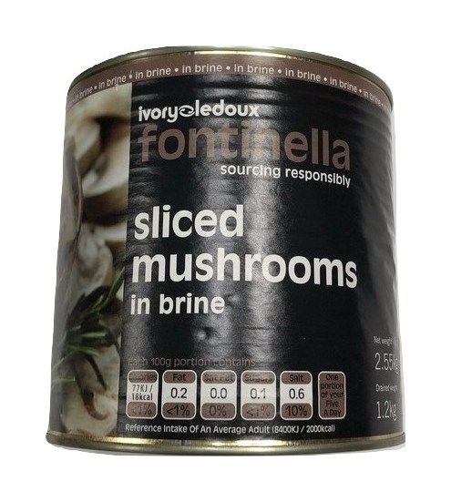 Mushrooms Slices 6x 2.55 kg