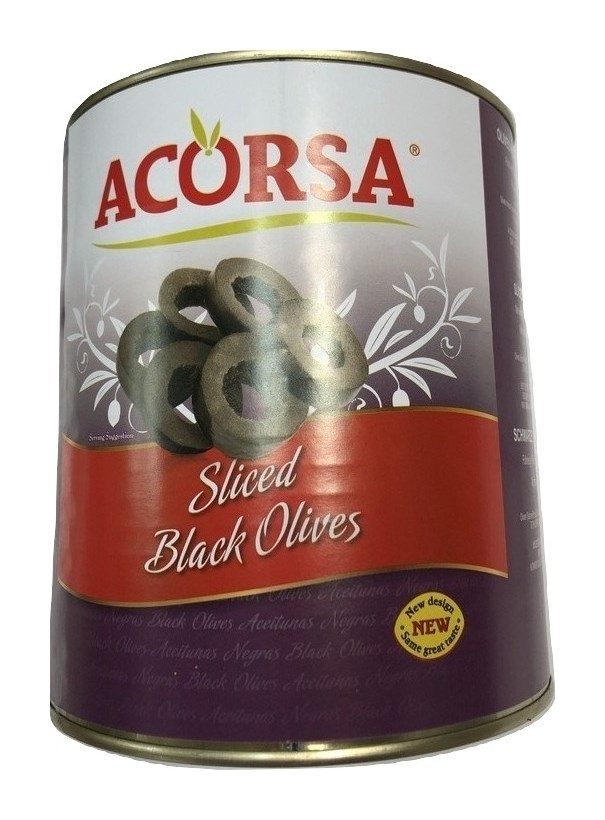 Black Olives Slices 6x A10